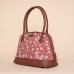 Chittoor Red Kalamkari Dome Shaped Bag