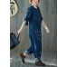 Women Spring Solid Fashion Frayed Jumpsuit