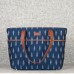 Ikat Jet Blue Tote Bag